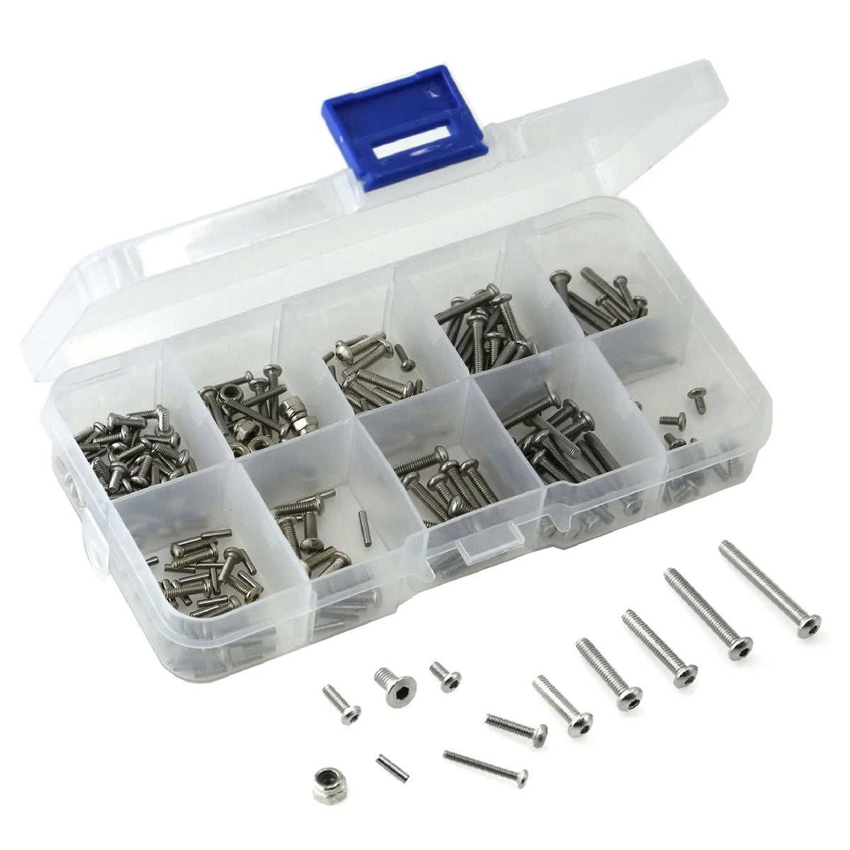 Stainless Steel Hexagonal Screws M2 M2.5 M1.6 1Box For 1/18 TRX4M Racing Car