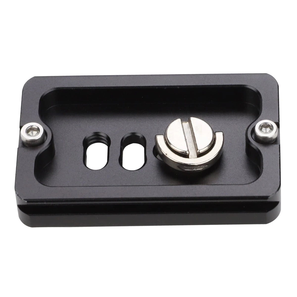 60mm Camera Quick Release Plate, QR Small Plate,Metal Universal 60MM, Black