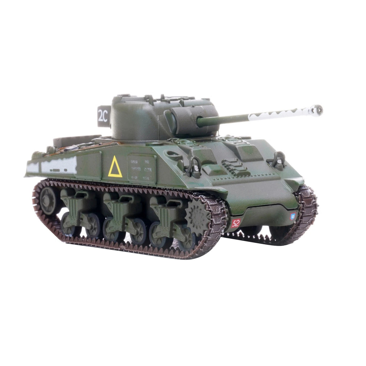 For Airfix 10cm Alloy 1/72 WWII Britain Sherman Firefly Tank Finished Model Gift