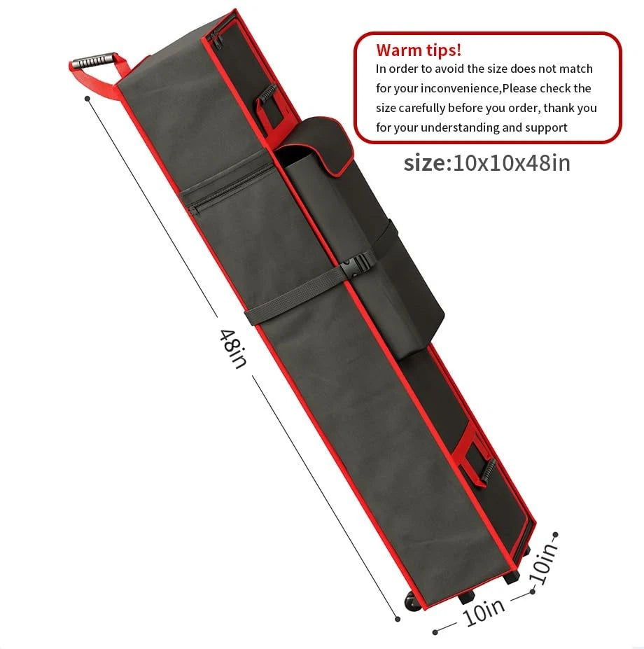 10 x 10 x 48 inch Tent Bag Replacement Part, Designed for 10x10x48inch, Red