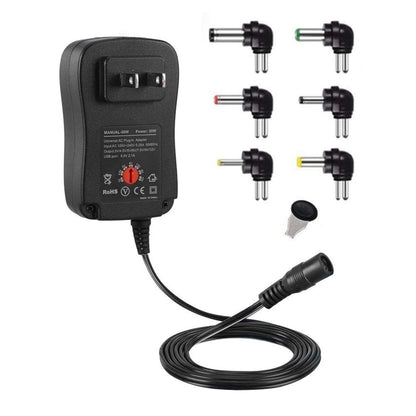 Universal AC/DC Adapter 3V-12V Adjustable for DIY Circuits Electronics Gizmos