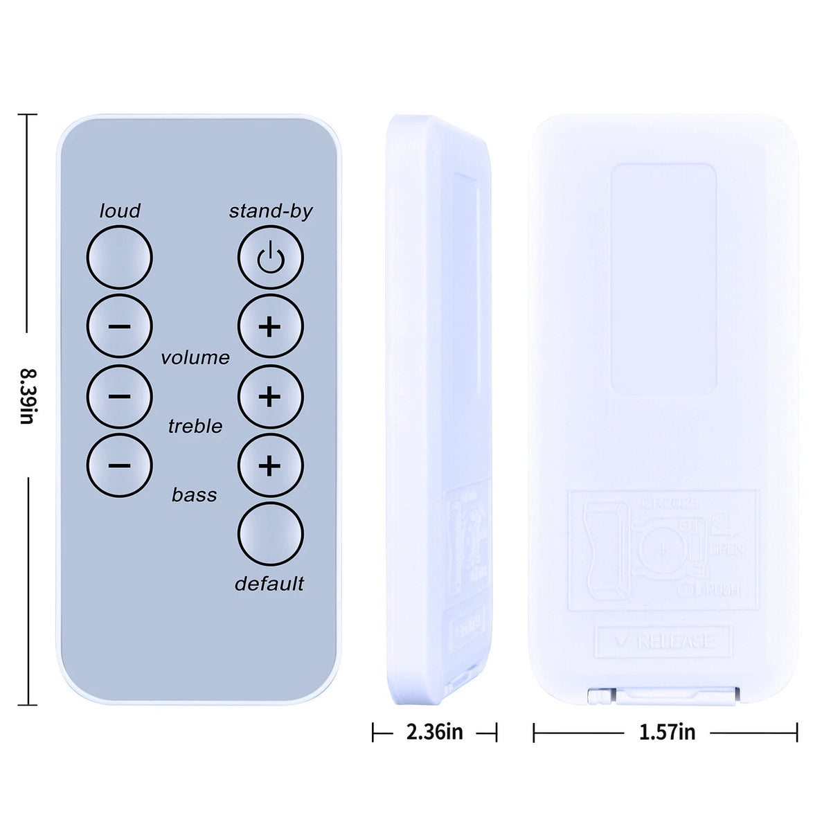Replacement Remote Control For Altec Lansing VS4221 Powered Audio Speakers