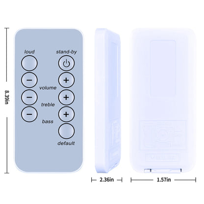 Replacement Remote Control For Altec Lansing VS4221 Powered Audio Speakers