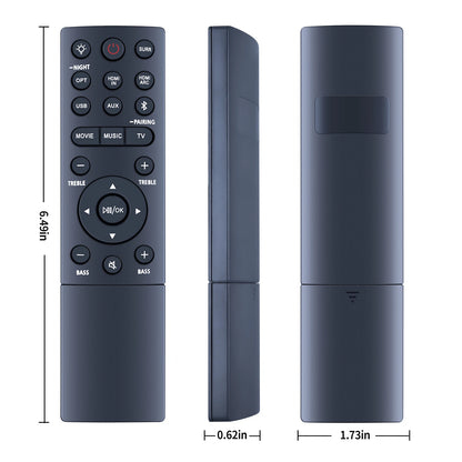 Remote Control For TCL TS8132/TS8212/TS8212-NA/TS8111/TS8111-NA Sound Bar