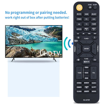 RC-970R Remote Control For Onkyo AV Receiver TX-SR494 HT-S3910 HTP-398