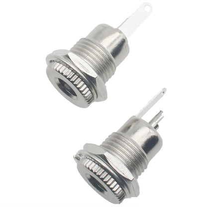 SYCZIOHU DC-099 5.5 MM x 2.1 Threaded Female Power Jack Panel Connector...