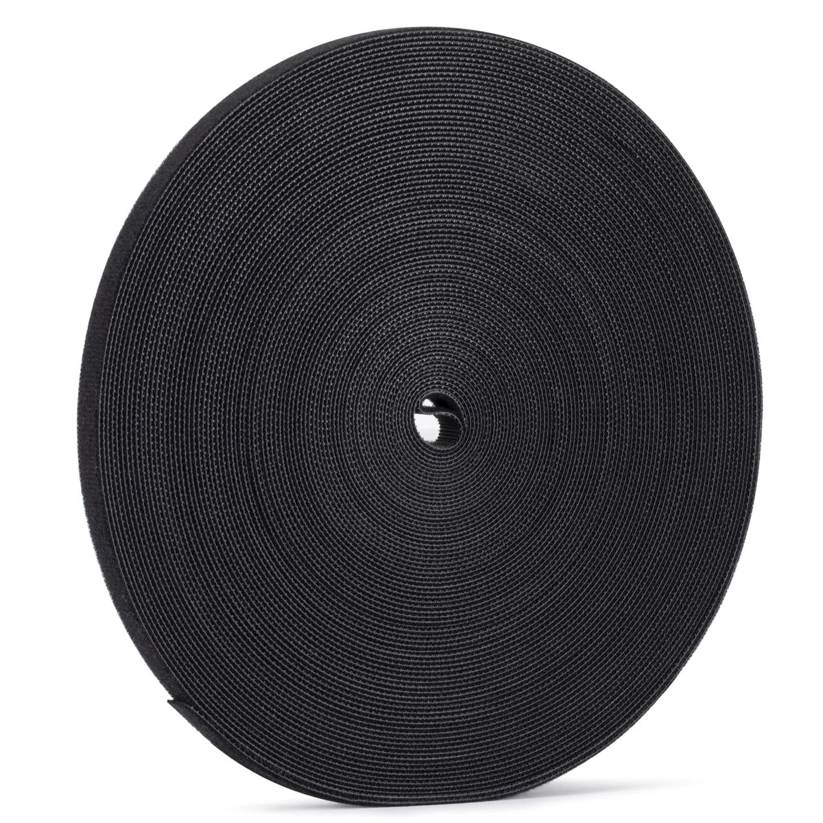 XINYIBO 1/2 inch Reusable Fastening Tape Cable Ties in X 25 yd, black