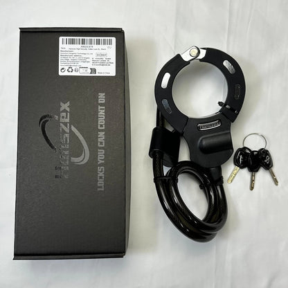 Electric Scooter Lock, Anti-Theft Cable Lock with Key, 39.37inch