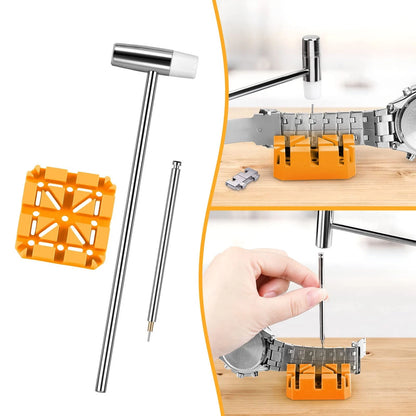 JOREST Watch Link Removal Tool, Band Tool Kit, Repair Kit for Yellow