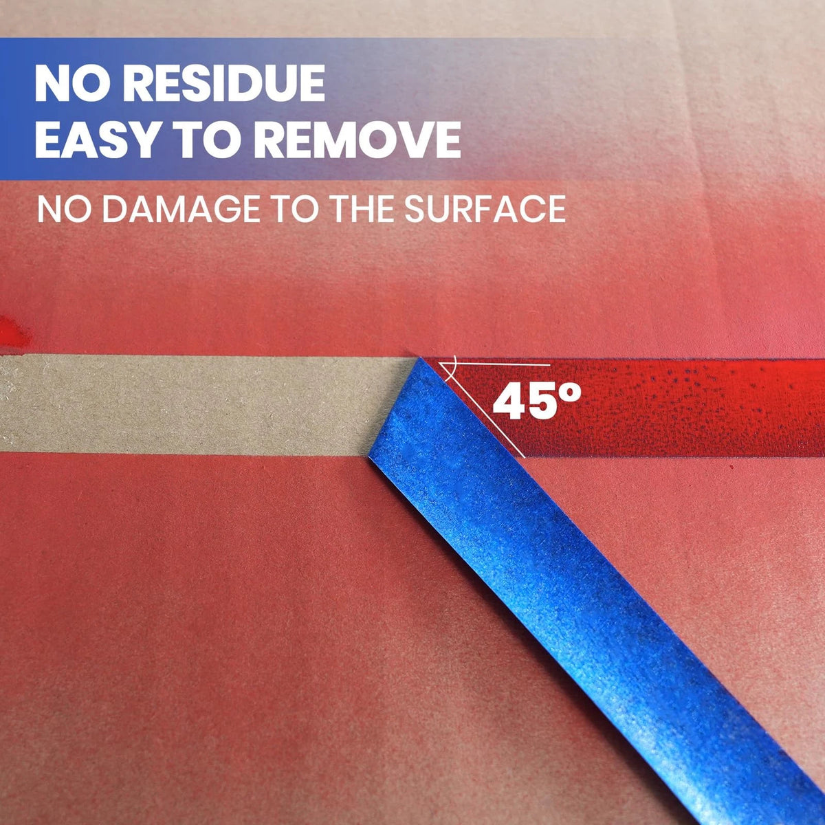 ADHES Upgrade Blue Painters Tape, Masking Tape for Painting 48mm x 55m,