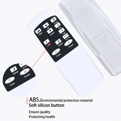 Remote Control For ZAFRO 8,000 BTU /10,000 BTU Portable Air Conditioners