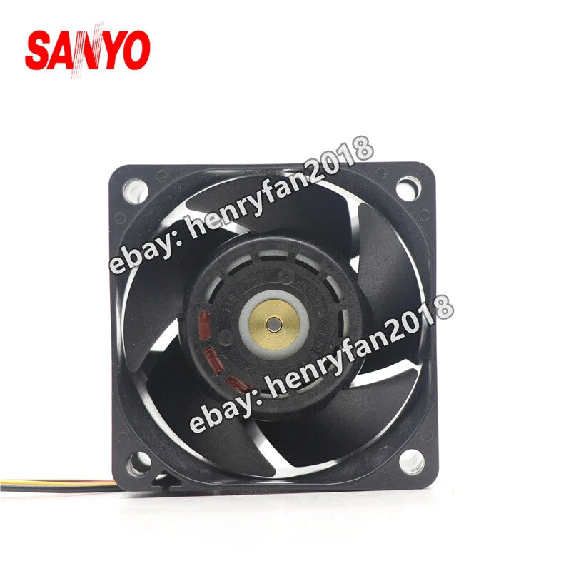 SANYO Denki 9GA0624P1J03 SanAce DC 24V 0.75A 60*60*38MM 4-wire PWM Cooling Fan