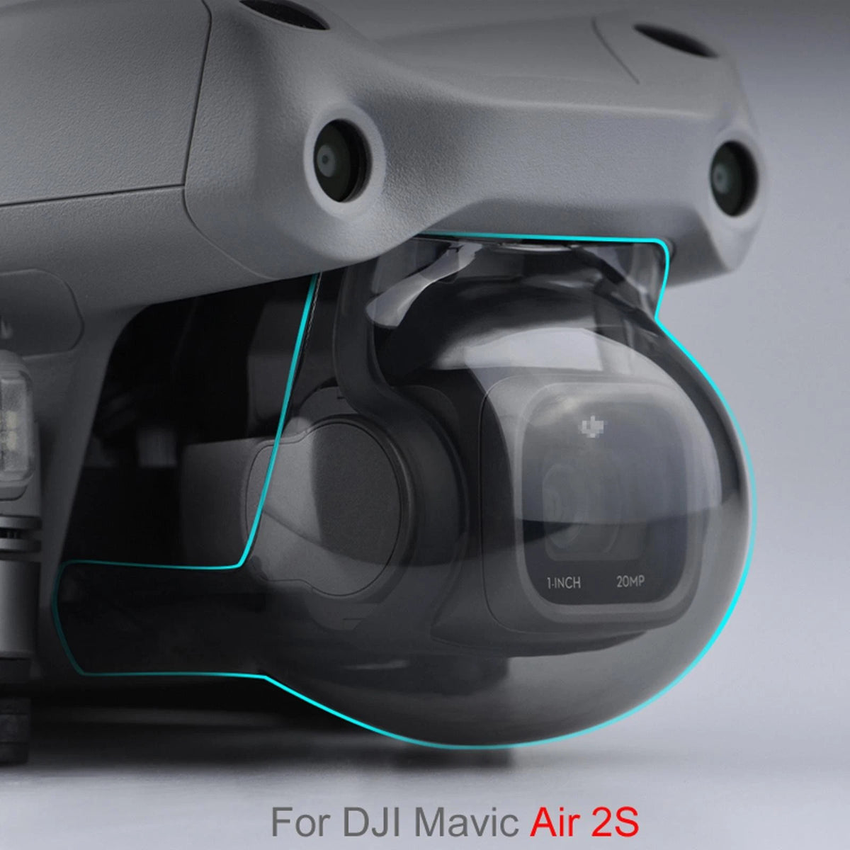 PC Drone Lens Cap Protective Cover Gimbal Protector for DJI Mavic Air 2S N
