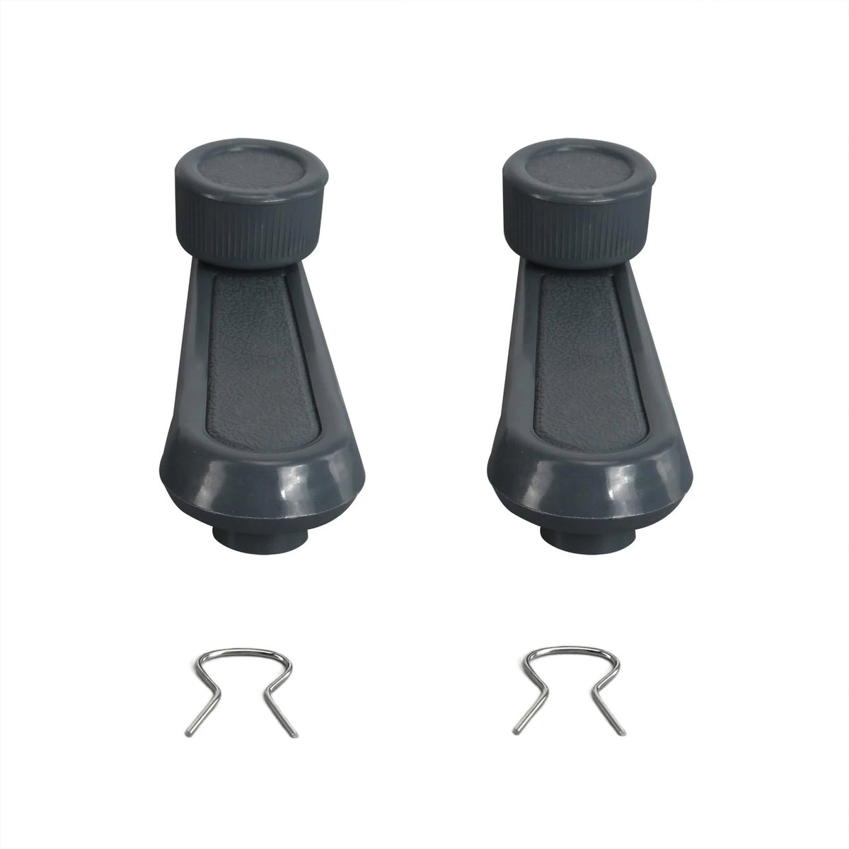 Whkdscvmu Set of 2 Grey Interior Window Crank Handles Compatible with Gray