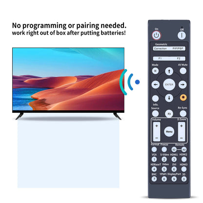 BR-3075W Remote Control For Optoma Projector EH515TST EH515ST 4K500