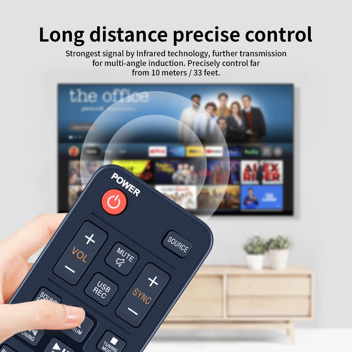 AH59-02615E Remote Control For Samsung Sound Tower TW-J5500 TW-J5500/ZA