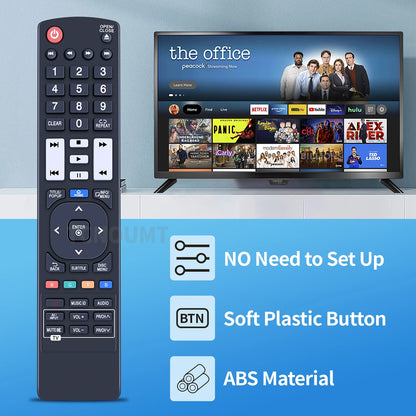 AKB73615702 Remote Control For LG Player BP620 BP620C BH7220B BH7420P