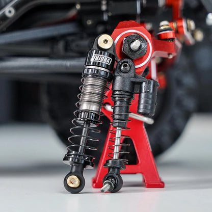 INJORA 40mm Big Bore Oil Shock Absorber for 1/24 SCX24 FCX24M Upgrade,...