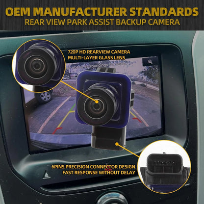 Dasbecan Backup Camera Replacement Compatible with Ford Explorer 2011 2012...