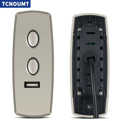 For Okin 2 Button 5 Pin Lift Chair or Power Recliner Hand Control with USB