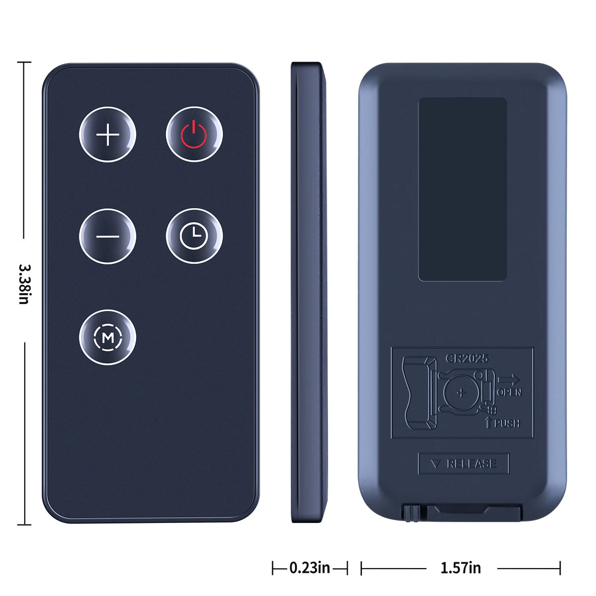Replacement Remote Control For Pelonis PH-14A 1500W Oil Filled Radiator Heater