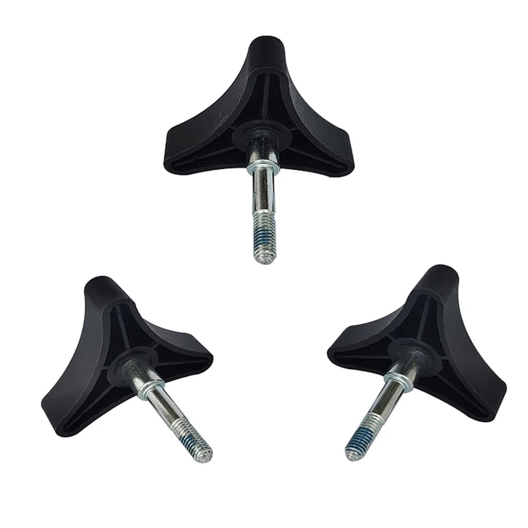 Toeloioh Knob Replacement Part Universal for Rolling Walker Rollator, Black