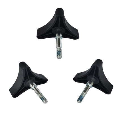 Toeloioh Knob Replacement Part Universal for Rolling Walker Rollator, Black