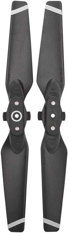 8pcs Propeller for DJI Spark Drone,4730F Quick-Release Black White Stripe