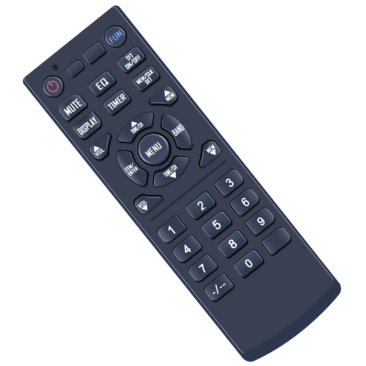 Replacement Remote Control For GPX KCL8806DT Car Audio