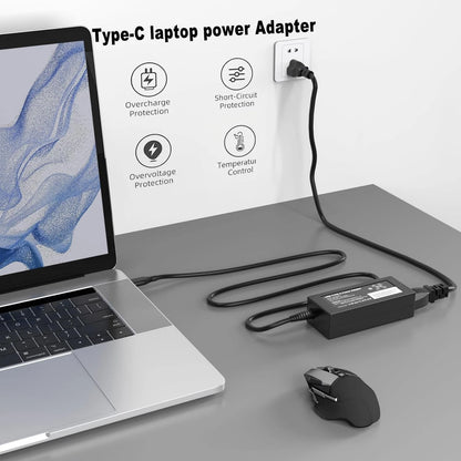 Universal Chromebook Charger-45W USB-C Power Adapter Compatible 45W USB C