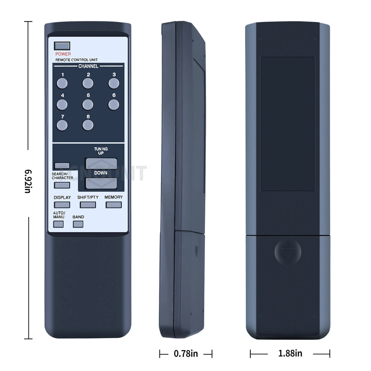 RC-824 Remote Control For DENON AM-FM Stereo Tuner TU-1500RD TU1500RD