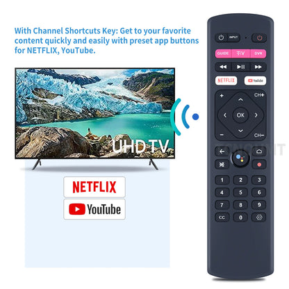 Voice Remote Control For T-Mobile T-vision HUB streaming 4K Android TV DVR box