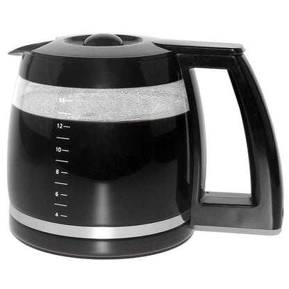 14-Cup Replacement Carafe Compatible with 14-CUP Coffee Carafe, Black
