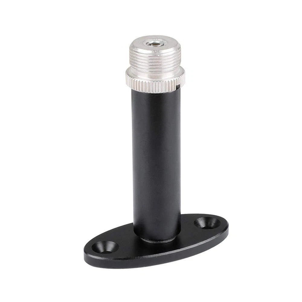 CAMVATE Wall Mount Bracket With 5/8"-27 Male Screw 5 x 6.5 x 2.2 cm, black
