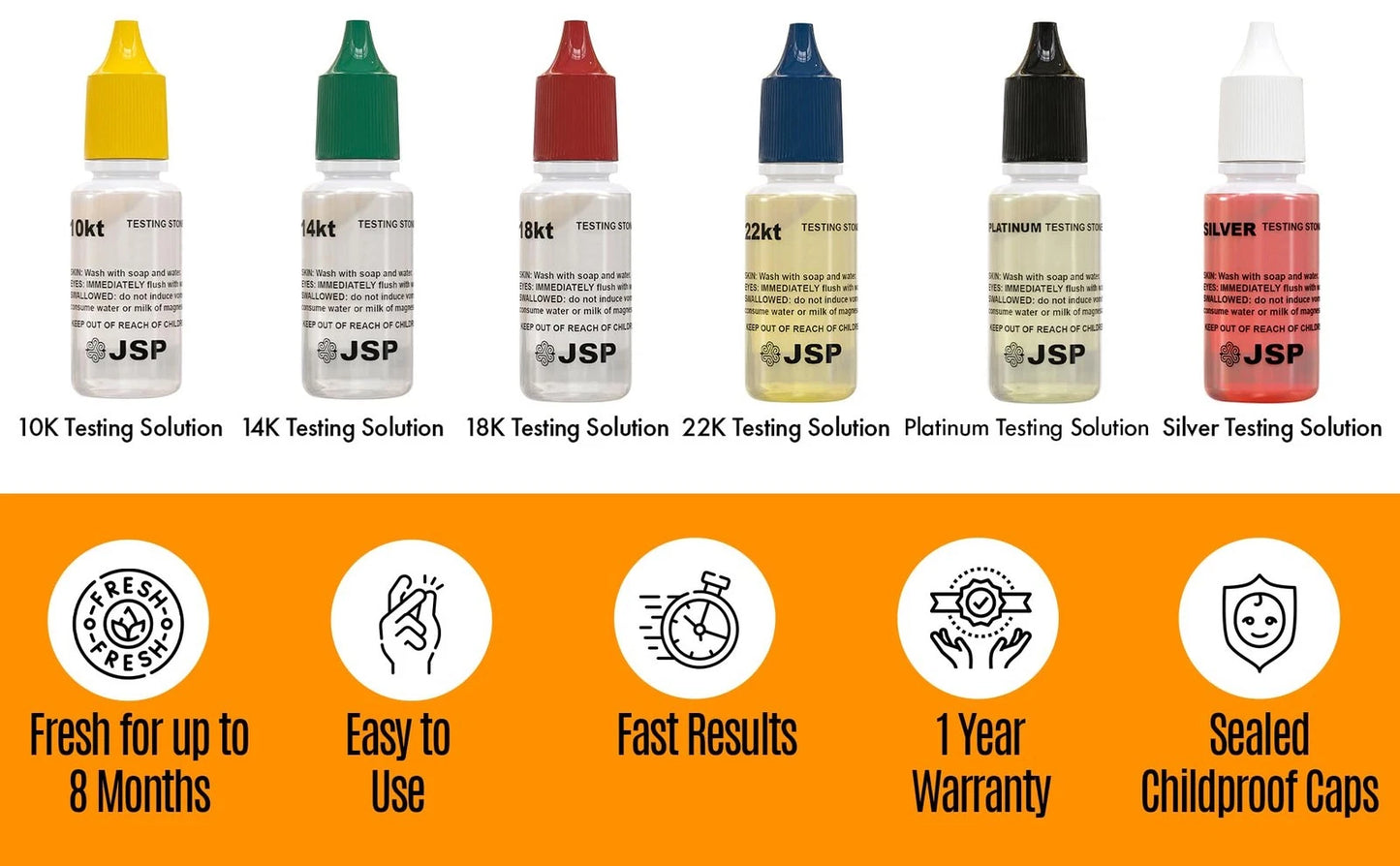 Purity Testing Kit for Diamonds Gemstones Moissanites Gold Silver and CLEAR