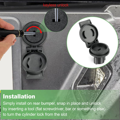 Keyless Spare Tire Lock Cylinder For Ford F-150 2015-2025