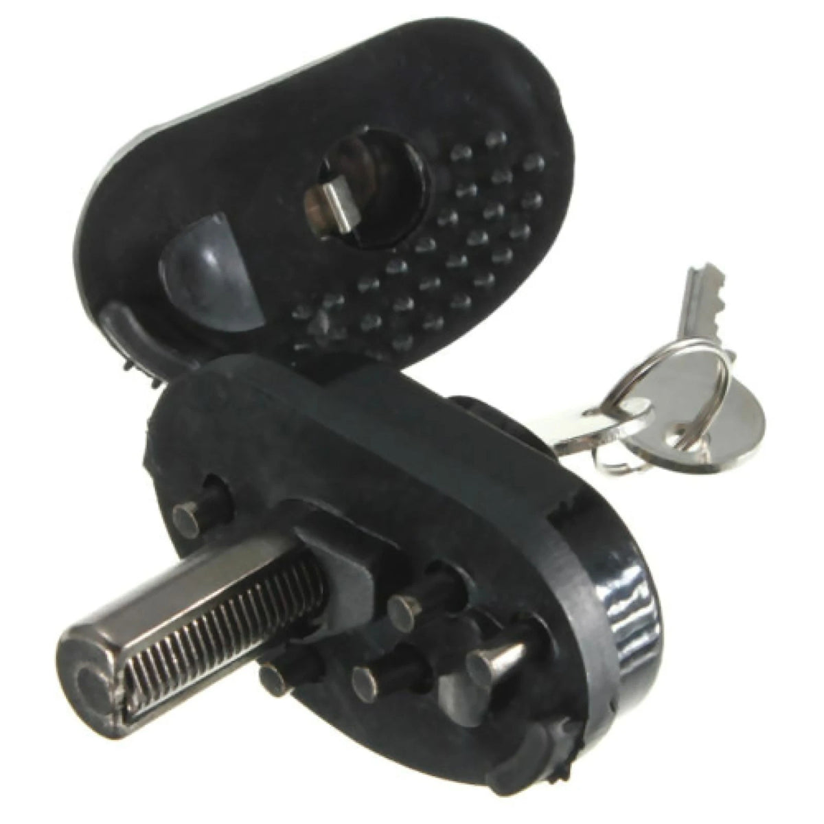 Black 1Pc Key Gun Trigger Lock For Firearms Pistol Rifle Shotgun