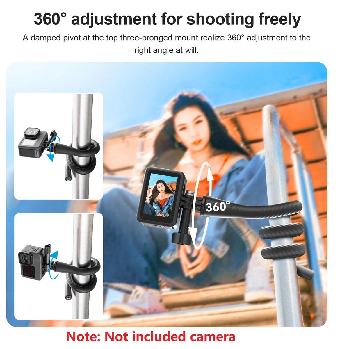 1Pcs Flexible Mount Cell Phone/ Camera Joystick Bracket For Self-portrait
