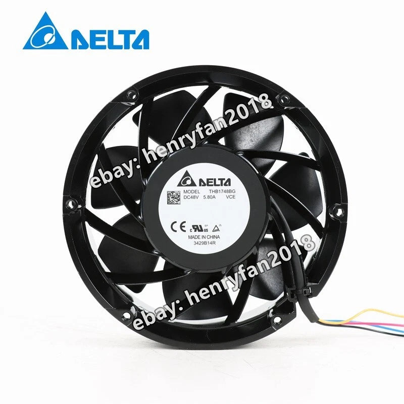 For Delta Fan THB1748BG DC 48V 5.80A 172*172*51mm Inverter cooling fan Brushless