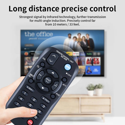 RC-406 For Kenwood CD Receiver Remote Control KDC-X704 KMR-D358 KDC-BT34