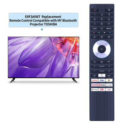 ERF3AI98T Replacement Remote Control For Toshiba Smart TV Russia