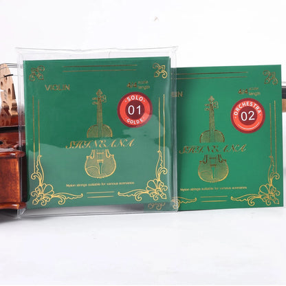 Violin Strings 4/4 Full Set, Silver