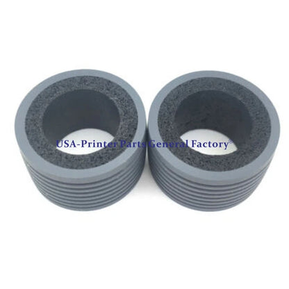 2PC Brake Roller Tires for Fujitsu PA03576-K010 Fi-6670 Fi-6750s Fi-6770A 6670