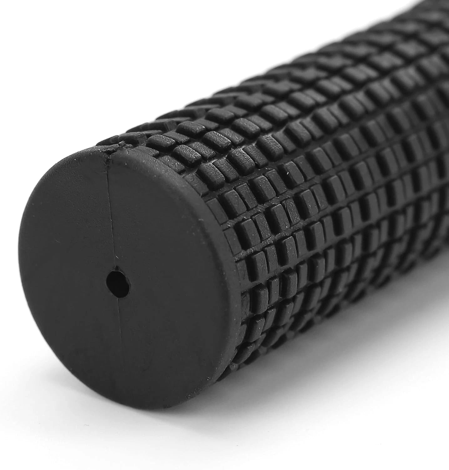 1 Pair MTB Bike Short Handlebar Grips 20x74mm/0.78x2.91inch, Normal, Black
