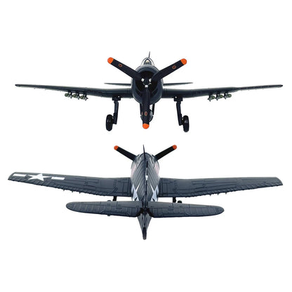 WWII Fighter Aircraft Model F6F Hellcat 1:72 Scale For Alloy Display