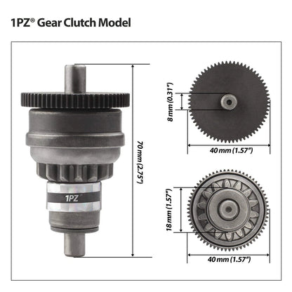 1PZ BE5-001 ATMT1-170 Starter Clutch Bendix for GY6 49cc 50cc 139QMB 1P39QMB...