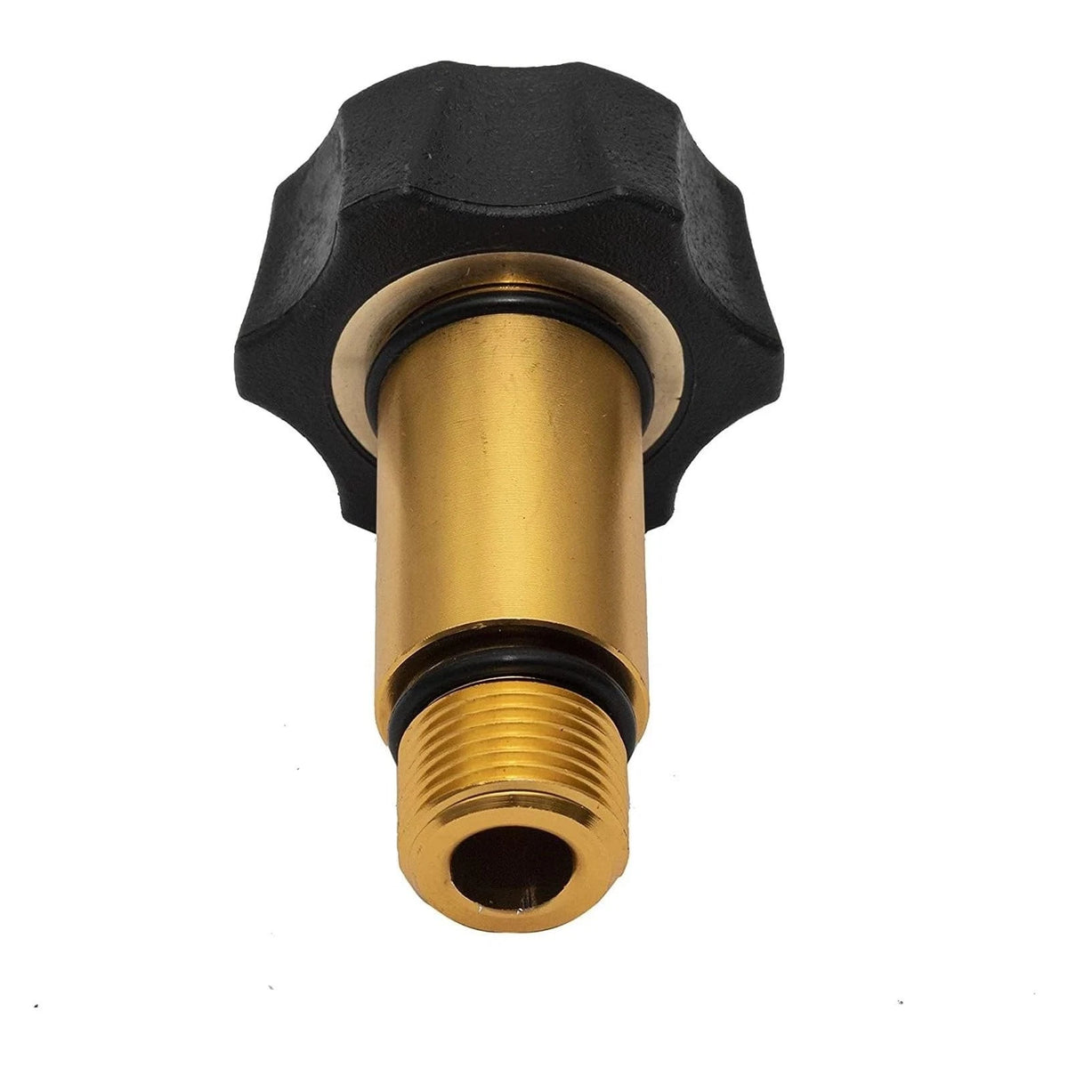 1 Pcs 7110166 Pressure Washer Pump Parts Water Inlet 3/8" and "3/4, Gold