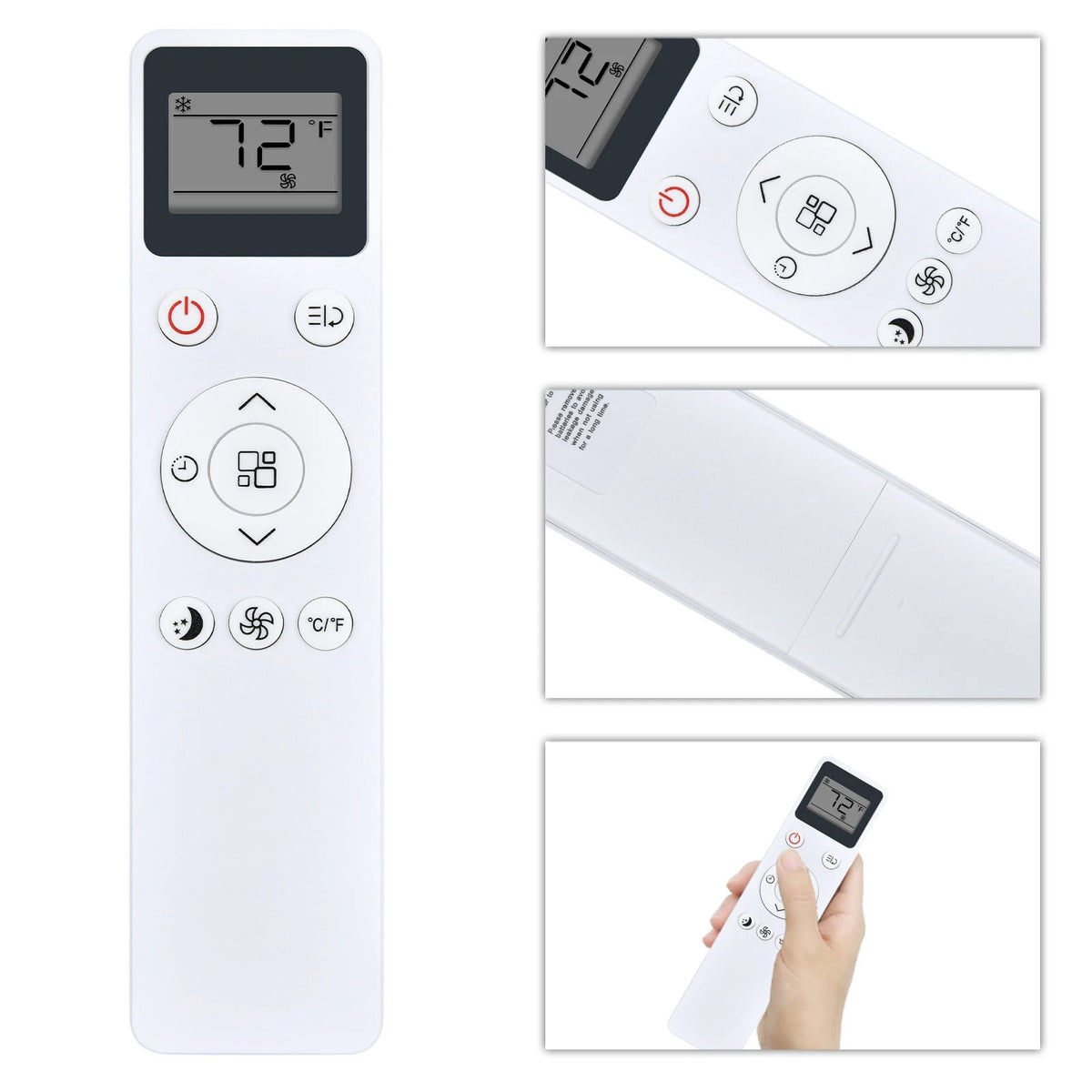 Remote Control For BLACK+DECKER Portable Air Conditioner BPT10HWTB BPT08HWTB