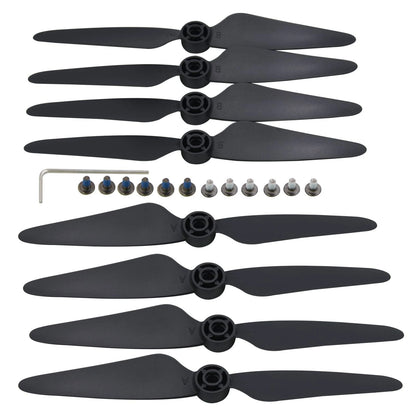 Blomiky 2 Sets 8 Pack F7 Foldable Propellers Replace Spare Pros Compatible...