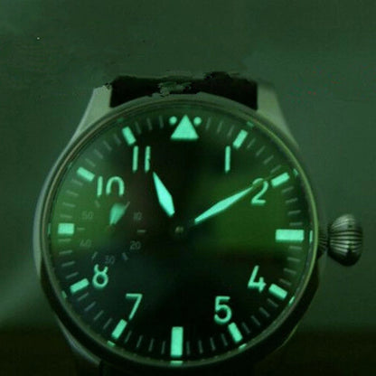 38.9mm Green Luminous Watch Dial Face+Hands For Seagull ST3600 ETA 6497 Movement